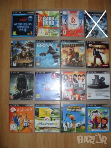 Игри за PlayStation 3, PS3 Част 2 - 15лв за брой