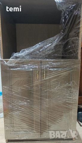 Шкаф масив за мини фурна, снимка 2 - Шкафове - 52901891