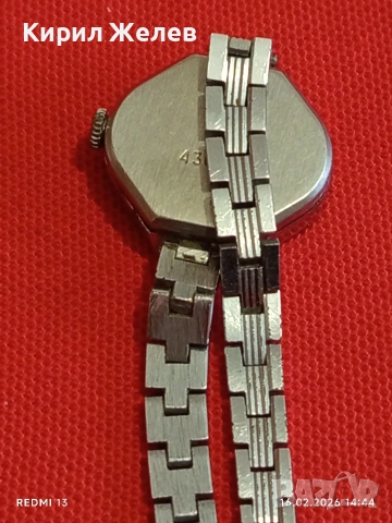 Стар механичен часовник ЛЪЧ СССР рядък дамски за КОЛЕКЦИОНЕРИ 51896, снимка 5 - Антикварни и старинни предмети - 53495466