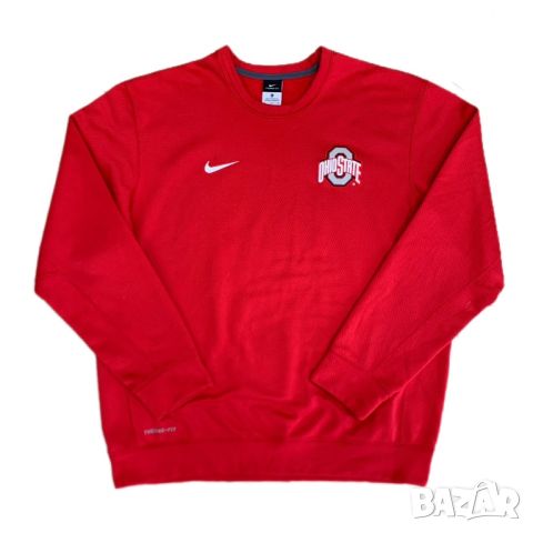 Оригинална мъжка блуза Nike x Ohio State | XL - XXL размер, снимка 1 - Блузи - 45912389