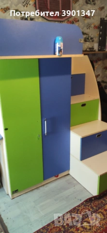 Детска секция 3 в 1, снимка 10 - Спални и легла - 54180985