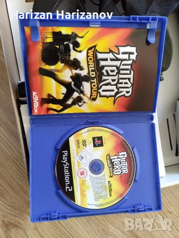 Китара за PS2 Guitar hero World Tour, снимка 3 - Китари - 52910788