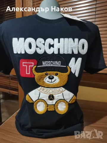 Тениски с къс ръкав Moschino, два цвята , снимка 3 - Тениски - 48773169