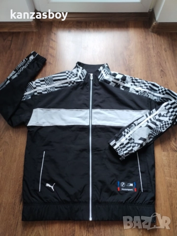 Puma BMW Motorsport Jacket Graphic - мъжко фенско яке М КАТО НОВО, снимка 9 - Якета - 52042545