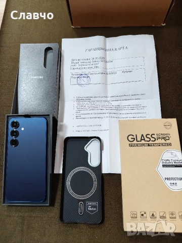Samsung Galaxy S25 12/256Gb като нов с гаранция. 