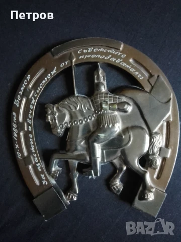 пано подкова метал