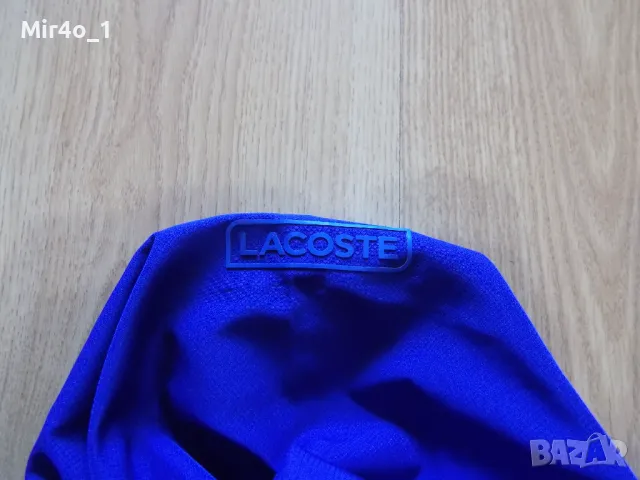 суитчър lacoste худи фанела блуза горнище елек мъжки детски спорт оригинал XS, снимка 4 - Спортни дрехи, екипи - 46822685