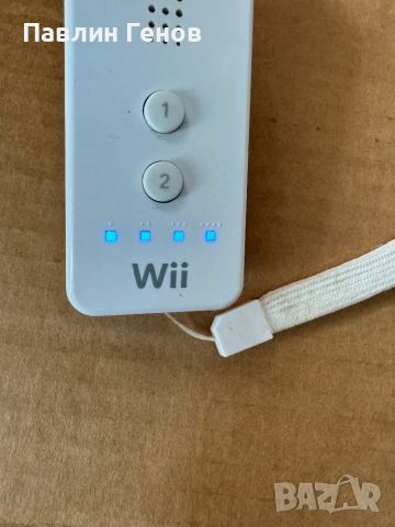 ОРИГИНАЛЕН Контролер за Nintendo Wii Нинтендо, снимка 3 - Аксесоари - 46138734