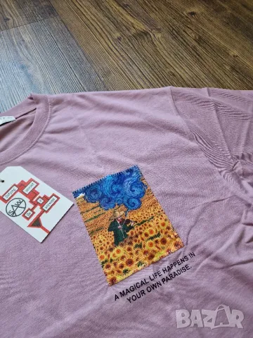 Страхотна мъжка тениска VINCENT VAN GOGH размер S M L XL, снимка 9 - Тениски - 49758115