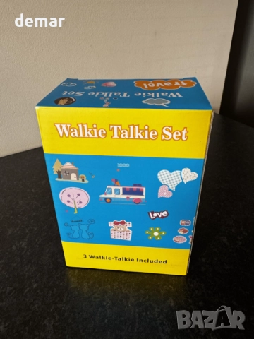 Детски уоки-токита, комплект от 3 броя, 8 канала с VOX функция, 3-12 г, снимка 8 - Образователни игри - 52720551