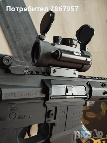 Airsoft карабина Delta Armory Charlie 10" (KeyMod) – КАТО НОВА!, снимка 6 - Въздушно оръжие - 52920831