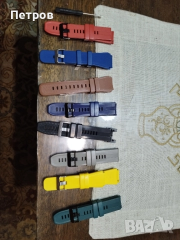 Продавам 8 броя каишки за часовник 22мм , снимка 10 - Каишки за часовници - 50202538