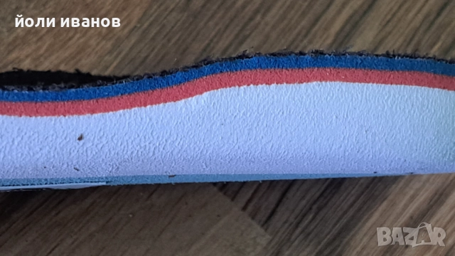 Кожени високи обувки с три велкро лепенки за широк крак,нови 48 номер, снимка 15 - Маратонки - 52243891