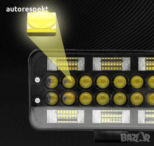 Диоден халоген с къси и дълги светлини - 12 / 24V - 199W, снимка 5 - Аксесоари и консумативи - 50890067