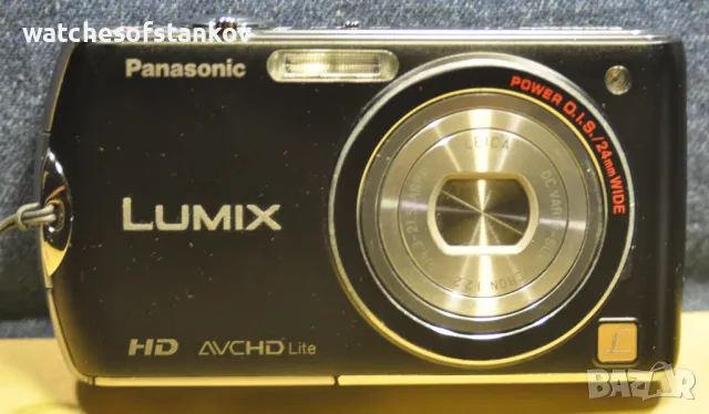 Panasonic Touchscreen Digital Camera Lumix DMC-FX75 14.1MP Black, снимка 11 - Фотоапарати - 48626723