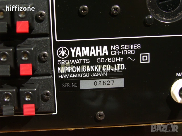 Ресивър   Yamaha cr-1020 /1 , снимка 10 - Ресийвъри, усилватели, смесителни пултове - 54079901