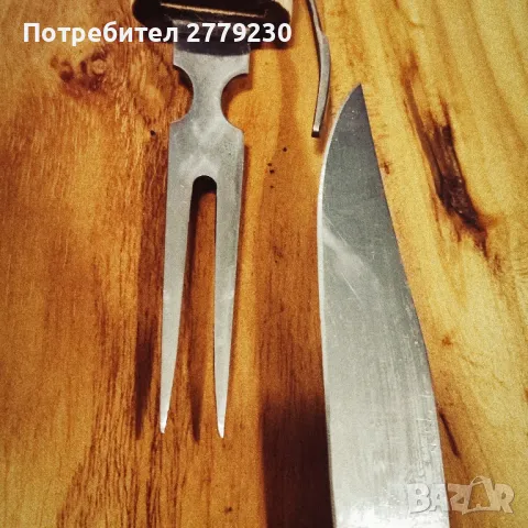  Нож с вилица колекция или сувенири, снимка 11 - Други ценни предмети - 50153366