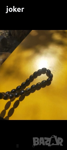 черни молитвени мъниста, снимка 2 - Други ценни предмети - 54066807