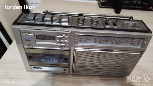 Philips d7419, снимка 1 - Радиокасетофони, транзистори - 46464068