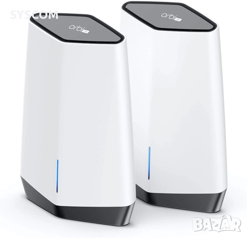Рутер NETGEAR Orbi Pro WiFi 6 AX6000 Tri-Band Mesh WiFi System, снимка 5 - Рутери - 52137447