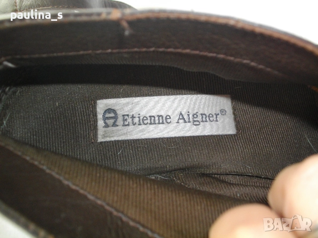 Два броя / Дамски боти "Hush Puppies” и "Etienne Aigner" Brazil / естествен велур и кожа , снимка 13 - Дамски боти - 15583272
