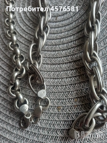 сребро 925 цена за грам 4 евро дължина 53см, снимка 2 - Колиета, медальони, синджири - 53396876
