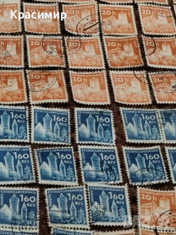 Чехословакия 1960г. 150 бр. ПОЩЕНСКИ МАРКИ , снимка 6 - Филателия - 53174993