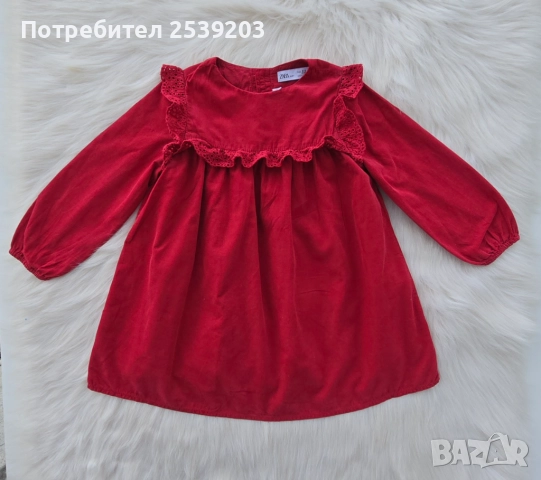 Детска рокля ZARA 3-4 години, снимка 7 - Детски рокли и поли - 52036259