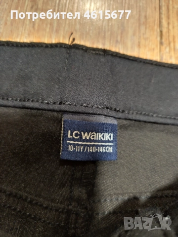 нови черни панталонки на LC Waikiki , снимка 3 - Детски панталони и дънки - 52002691