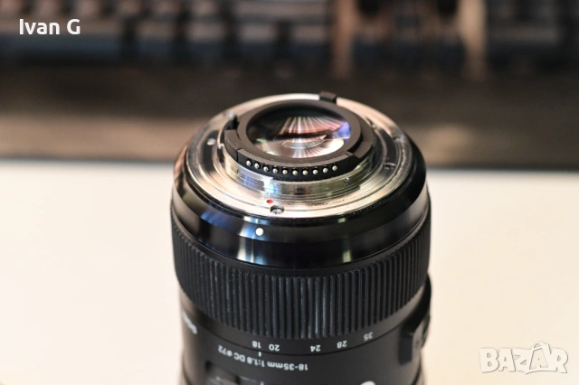 Обектив Sigma 18-35mm f/1.8 DC, F Mount (за Nikon), снимка 4 - Обективи и филтри - 54269064