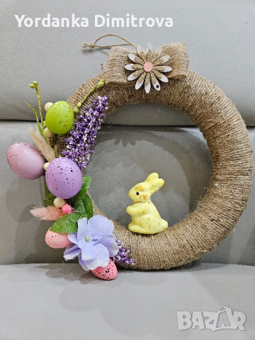 Великденски венци , снимка 6 - Декорация за дома - 44998876