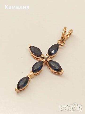 Златен Кръст , снимка 6 - Колиета, медальони, синджири - 53674237