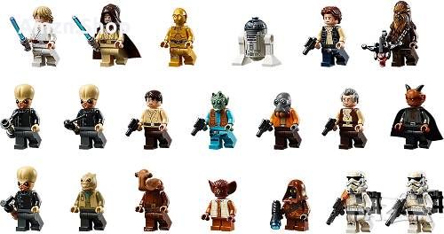 Lego 75290 mos eisley cantina Star Wars minifigures и Dewback, снимка 2 - Колекции - 45634963