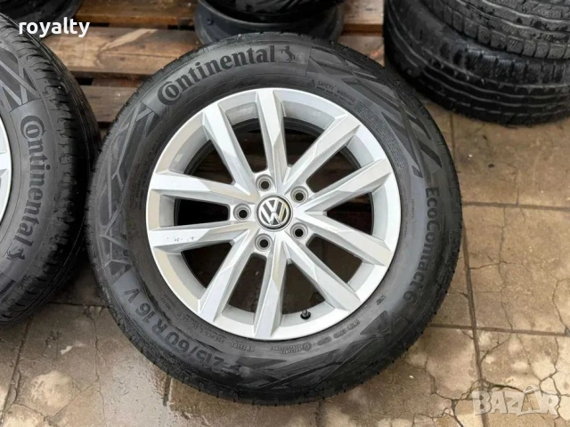 5х112 Джанти 16 Цола Фолксваген 5x112 VW Оригинални джанти за Пасат Кади Голф Тоуран Тигуан ЕТ 41 J , снимка 4 - Аксесоари и консумативи - 53686210