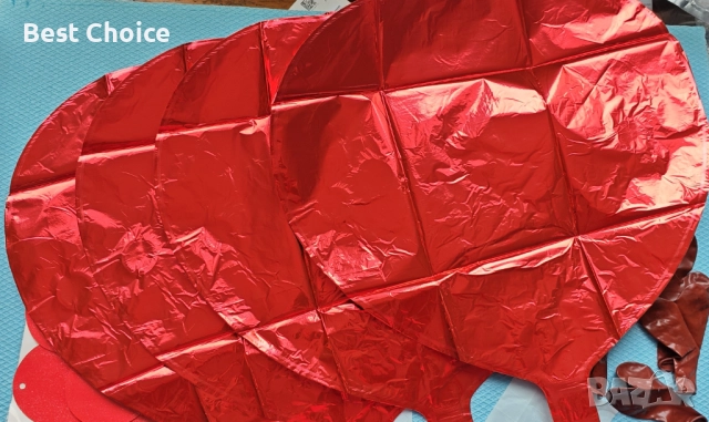 Декорация от големи фолиеви балони и надписи. Св.Валентин - Любов, снимка 5 - Други - 52587699