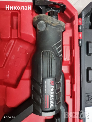 За части/ремонт!Саблен трион Parkside PSSAP 20 Li C4, снимка 2 - Други инструменти - 53422928