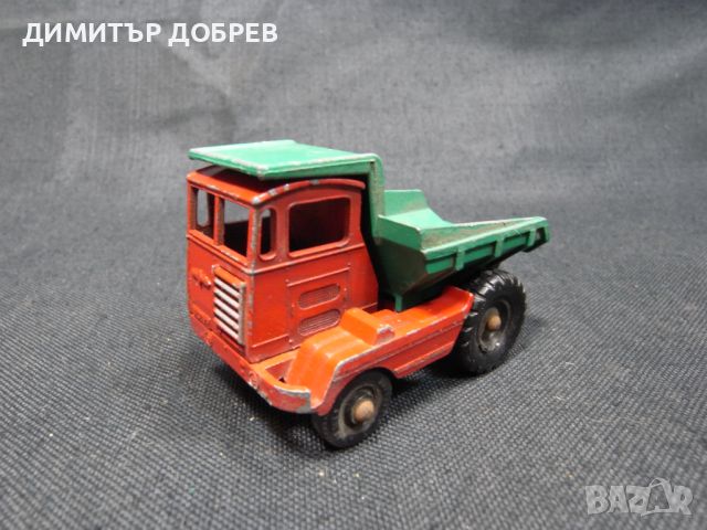 СТАРА РЕТРО МЕТАЛНА КОЛИЧКА LESNEY MATCHBOX ENGLAND MUIR HILL DUMPER, снимка 1 - Колекции - 46291278