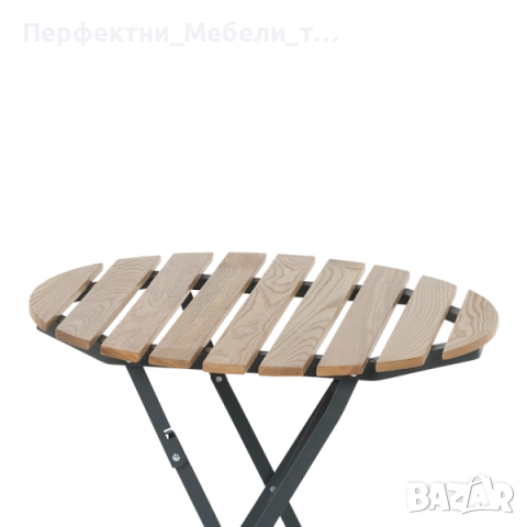 Сгъваем сет,сгъваем компактен комплект маса с 2 стола за балко,за тераса,за хотел,за апартхотел , снимка 3 - Градински мебели, декорация  - 51903760