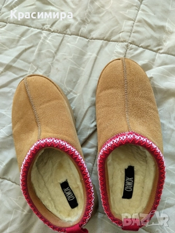 Естествена кожа обувки/пантофи , снимка 2 - Дамски боти - 52707822