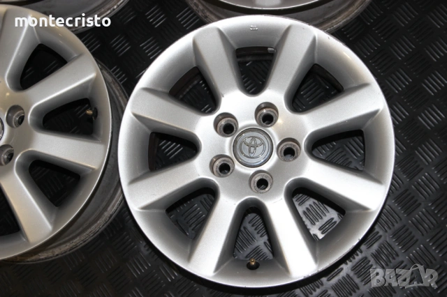 Алуминиеви джанти Toyota Avensis T25 T250 (2003-2009г.) 16 цола / 54.1 / 5x100 / 42611-05230, снимка 5 - Гуми и джанти - 53933187
