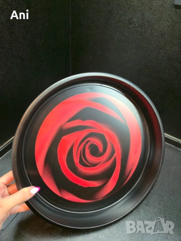 Метален поднос 34см. 