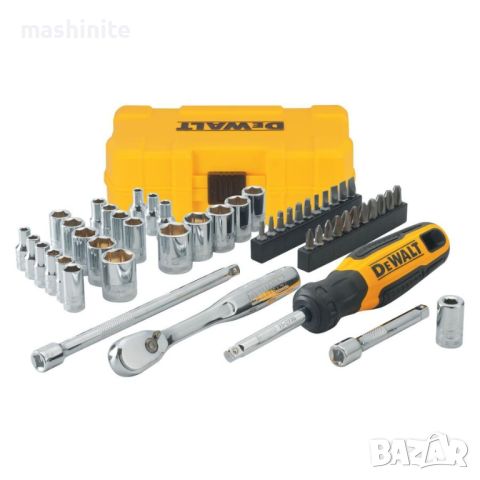 Комплект гедоре 50 бр., 1/4" DeWALT DWMT81610-0, снимка 1 - Гедорета - 46287925