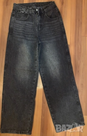 Черни/Тъмно сиви джинси 