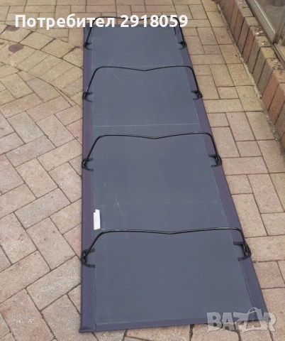 Походно легло, без следи от употреба, снимка 6 - Къмпинг мебели - 53949833