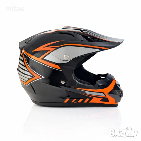 Кросова каска ACEBIKE, Full Face, DOT Сертификат, Размер: M-L, снимка 7 - Аксесоари за велосипеди - 49663456