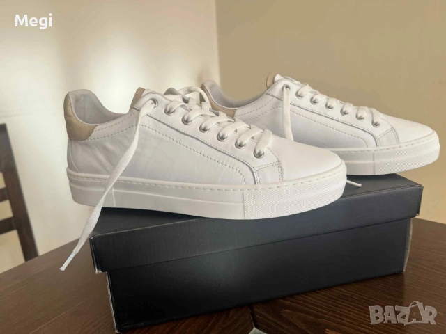 Дамски кецове Bianki - от естествена кожа, снимка 3 - Кецове - 53621470