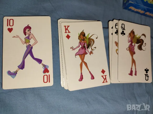 Карти Winx, 52бр., снимка 2 - Карти за игра - 47080989