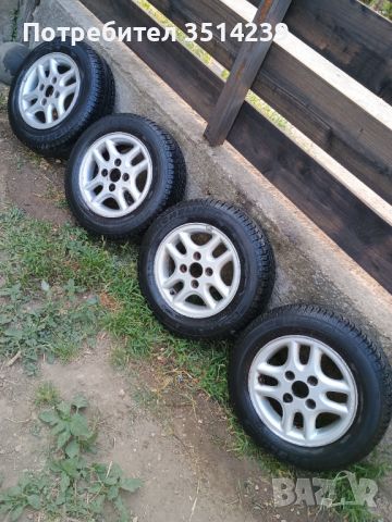 Michelin Energy, летни, 165/70 R13, с джанти, снимка 1 - Гуми и джанти - 46647283