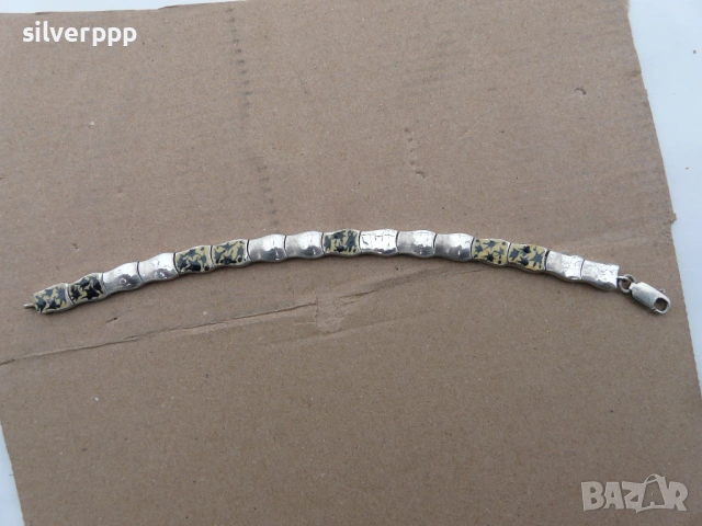  Сребърна гривна - 1 