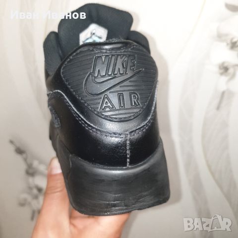 Оригинални МАРАТОНКИ NIKE AIR MAX 90 LEATHER номер 38,5-39, снимка 11 - Маратонки - 45102125